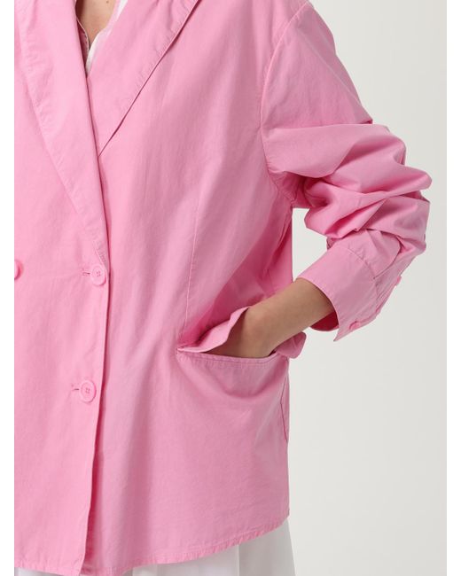 Blazer A Doppiopetto di Aspesi in Pink