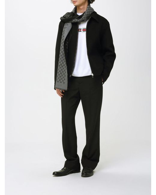 Gucci Gray Scarf for men