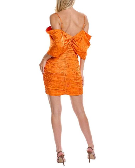 Emanuel Ungaro Orange Jessa Dress