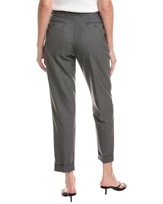 Officine Generale Gray Officine Generale Pierre Wool Pant