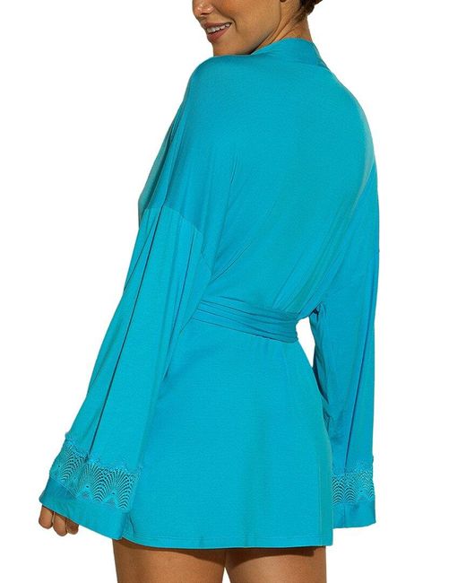 Cosabella Blue Allure Robe