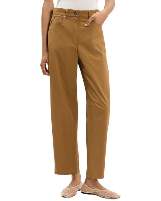 Theory Natural Chino Drop Curve Pant