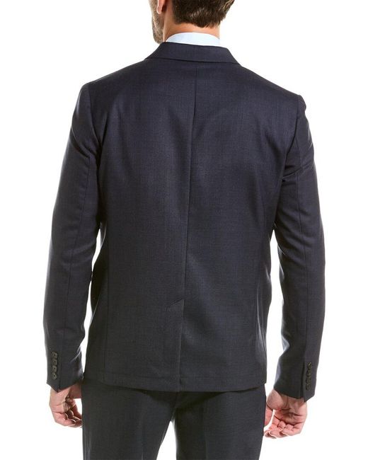 The Kooples Blue Wool Suit Jacket for men