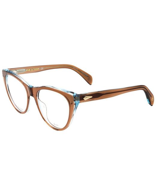 Rag & Bone Brown 51Mm Optical Frames