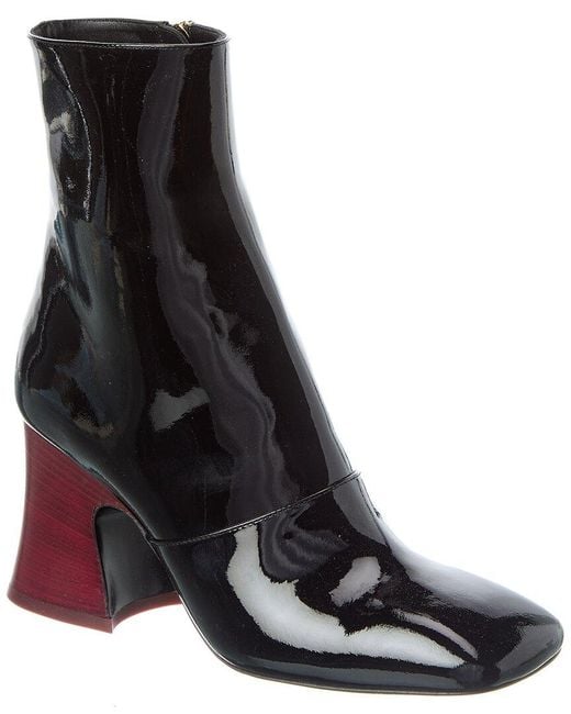 Chloé Black Patent Bootie