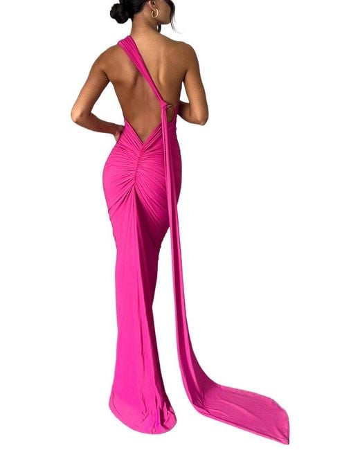 LEBRIN ATELIER Pink Maxi Dress