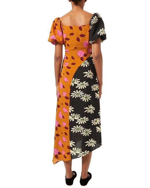 RHODE Orange Teresa Dress