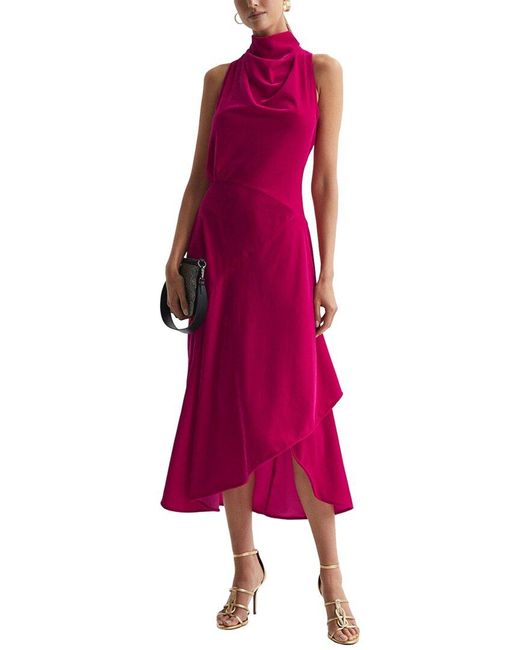 Reiss Pink Giannon Dress