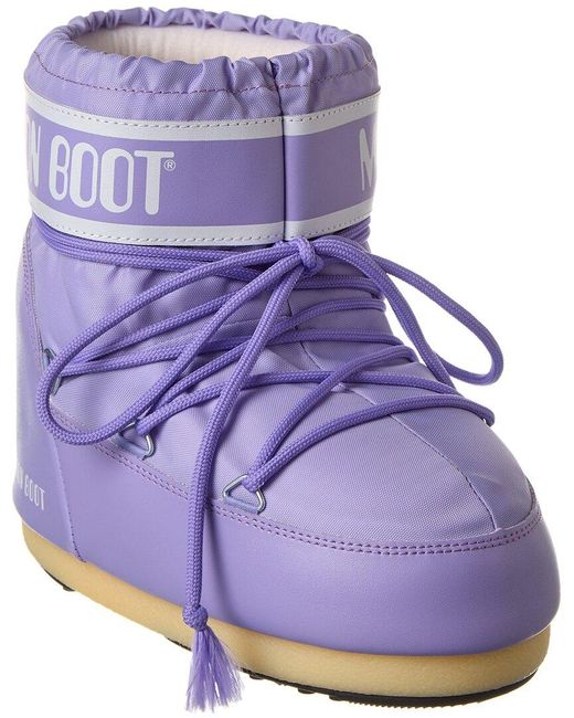 Moon Boot Purple ® Icon Low Nylon Boot