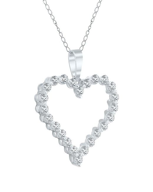 True Diamond White 14k 0.46 Ct. Tw. Diamond Necklace