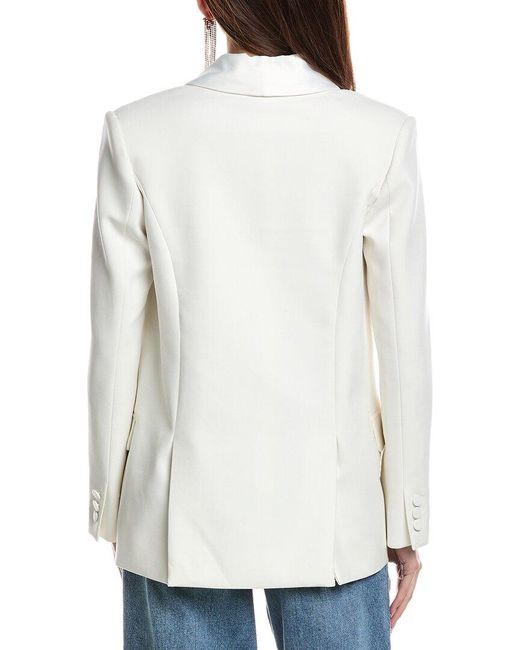AllSaints White Tux Blazer