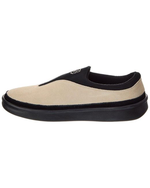 Brunch Black Aero Suede Slipper