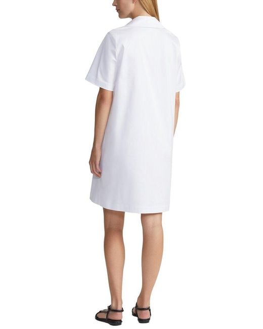 Lafayette 148 New York White Andie Dress