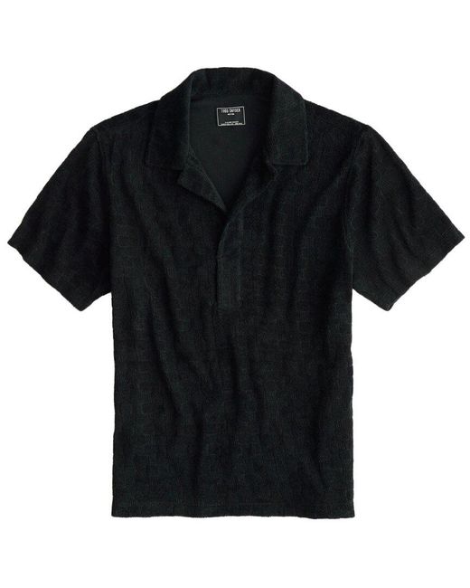 Todd Snyder Black Polo Shirt for men