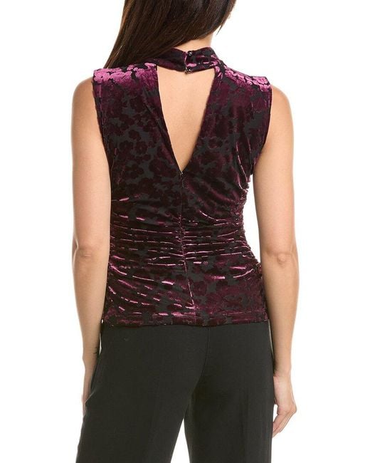 Ramy Brook Purple Vale Top