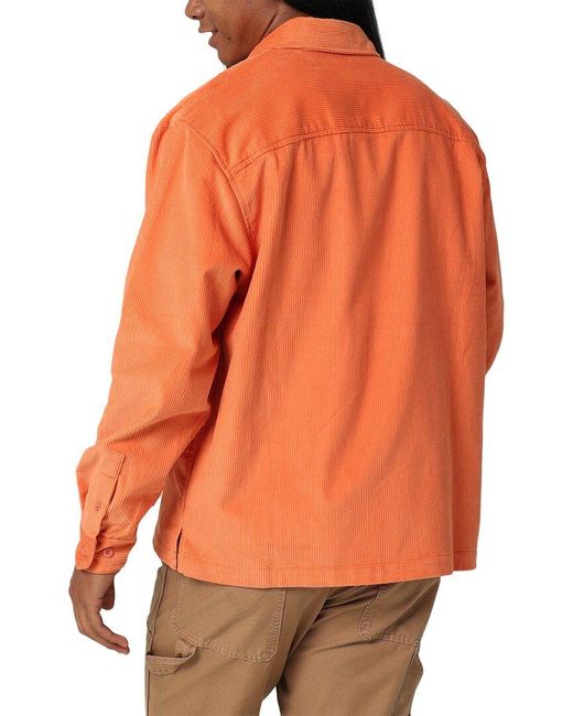 Wrangler Orange Overshirt for men