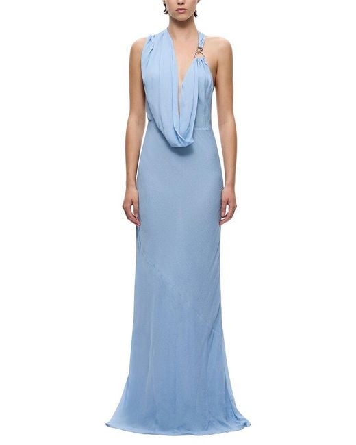 Misha Blue The Cascada Draped Dress
