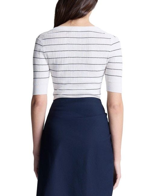 A.L.C. White Francis Top