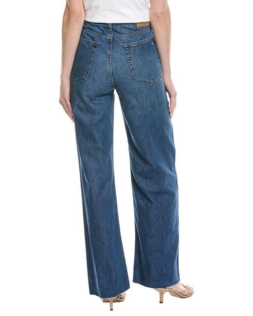 Rag & Bone Blue Featherweight Logan Delmont Jean