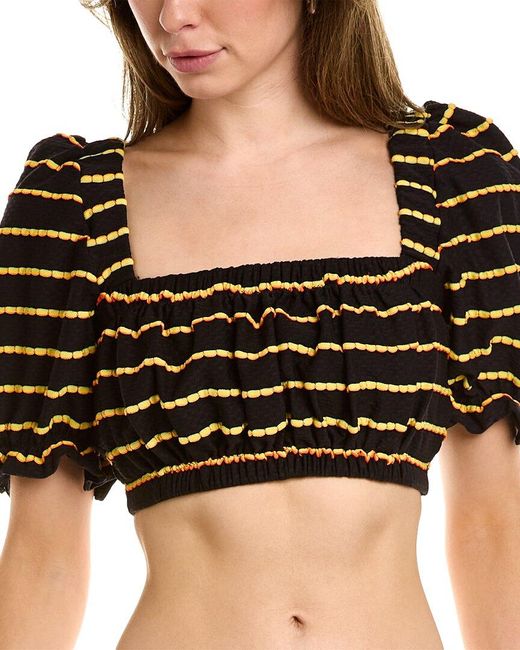 Montce Black Marcela Cover-Up Top