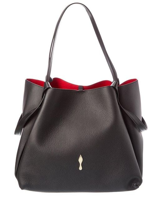 Christian Louboutin Black Bettina Large Leather Tote