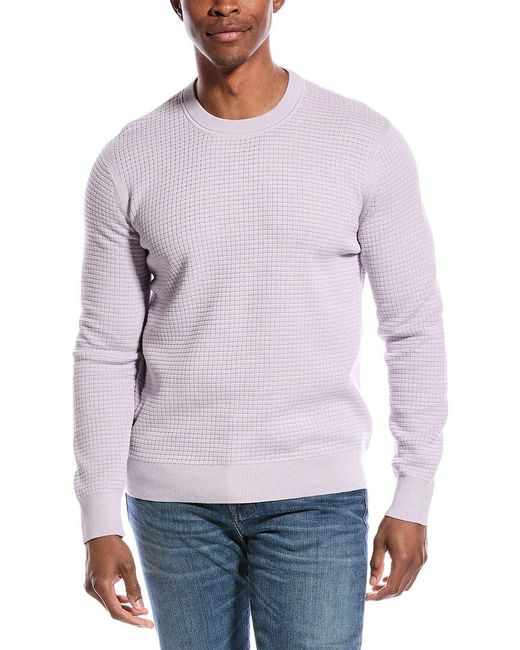 Theory Purple Todd Sweater for men