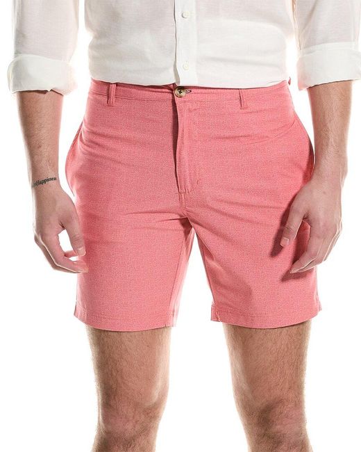 Tailorbyrd Pink Performance Short for men
