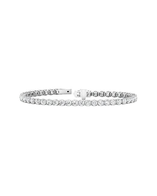 Lab Grown Diamonds White 14K.64 Ct. Tw. Lab-Grown Diamond Tennis Bracelet