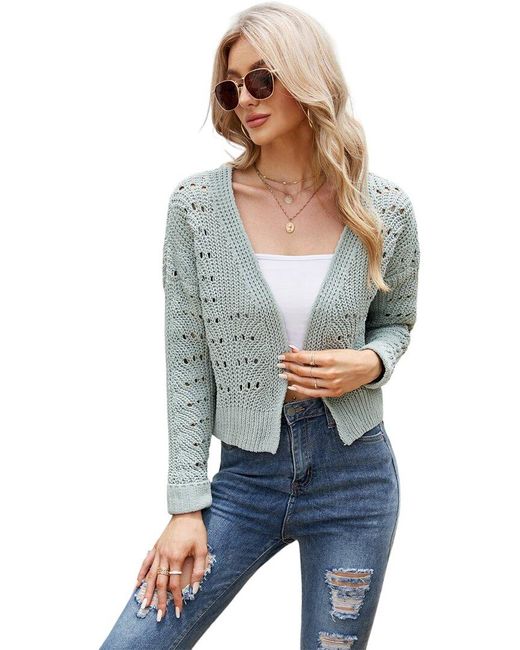 Caifeng Blue Cardigan