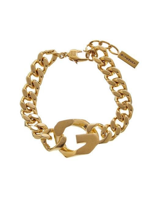 Givenchy Metallic Chain Large Bracelet