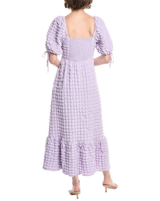 Endless Rose Purple Textured Maxi Dress