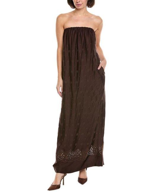 A.L.C. Women's Brown Dalia Maxi Dress