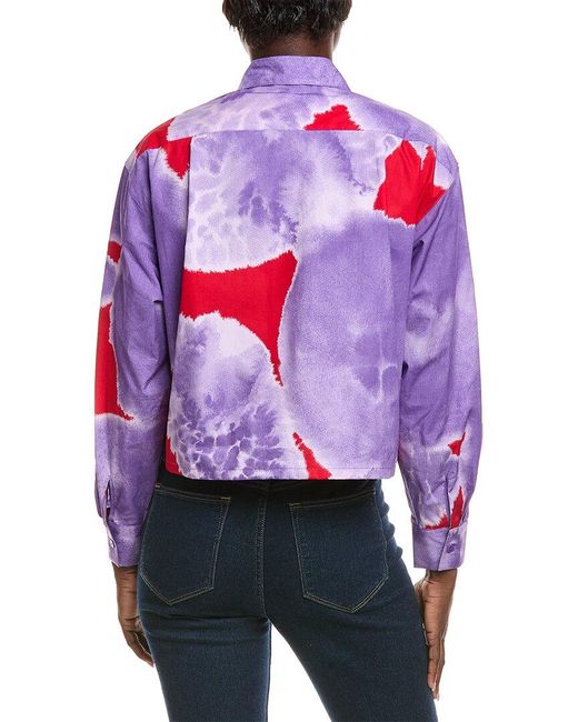 Marimekko Red Rypytys Blouse