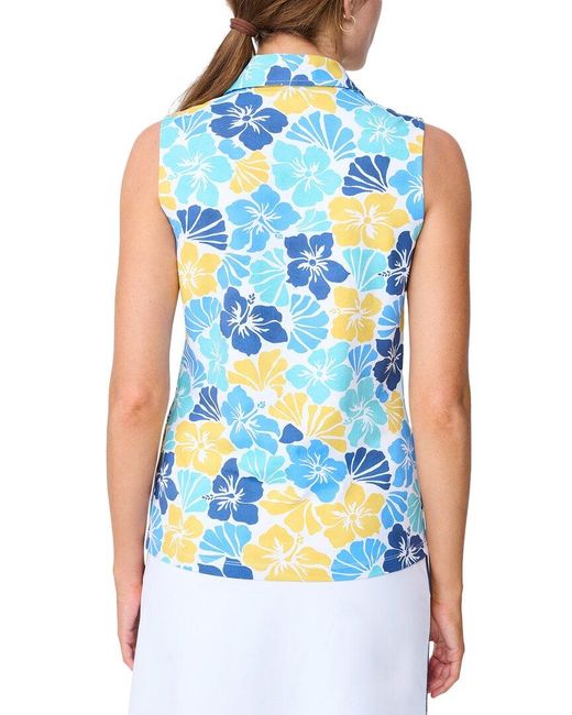 J.McLaughlin Blue Aida Top