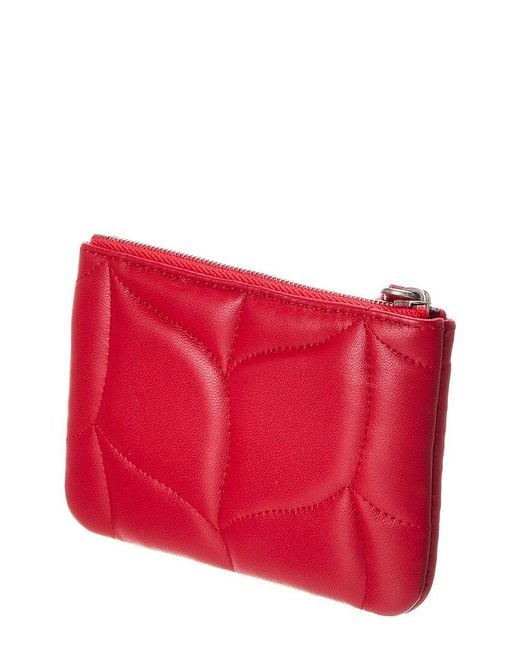 Mulberry Red Softie Leather Coin Purse