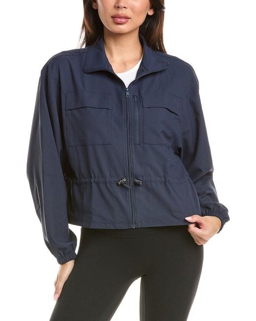 Beyond Yoga Blue City Chic Jacket