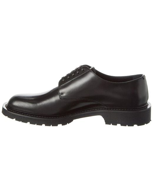 Saint Laurent Black Army Leather Derby for men