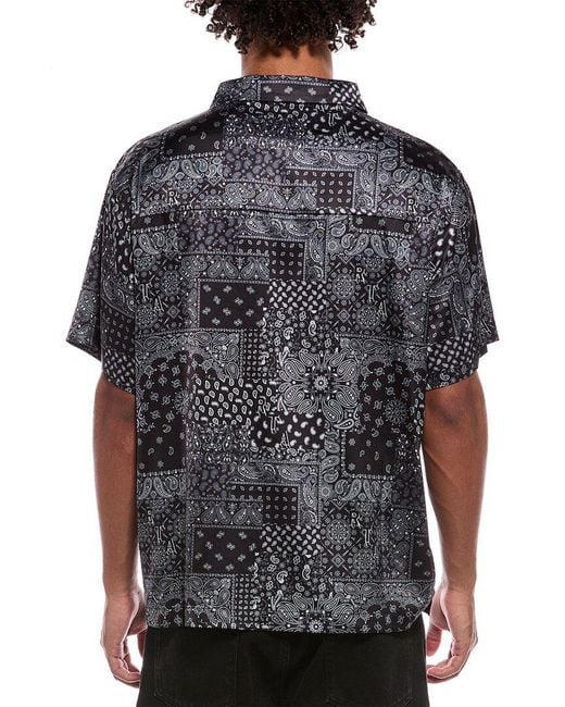 RTA Black George Shirt for men