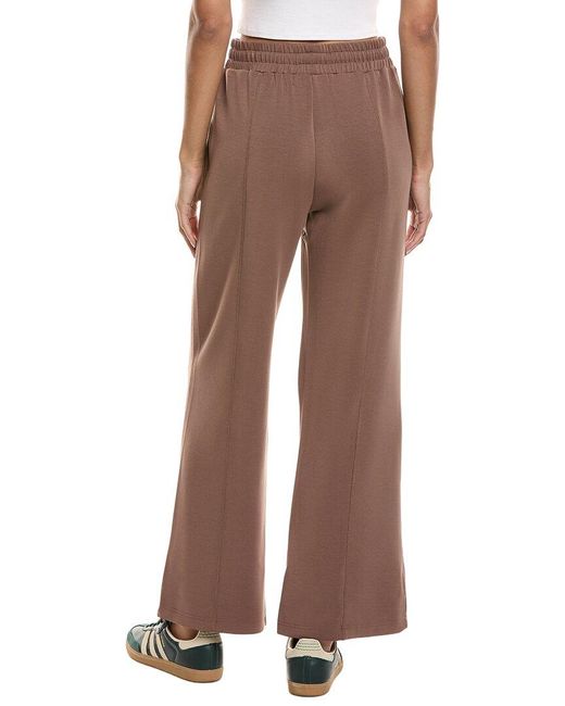 Vintage Havana Brown Luxe Cloud Wide Leg Pant