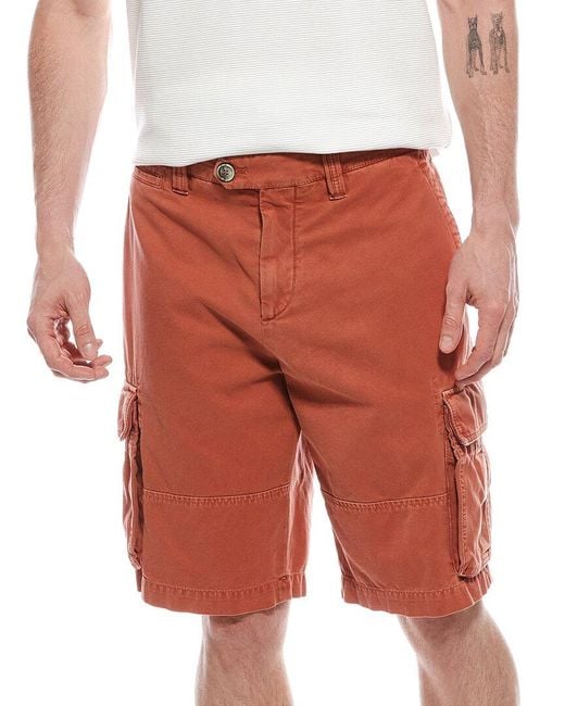 Brunello Cucinelli Red Short for men