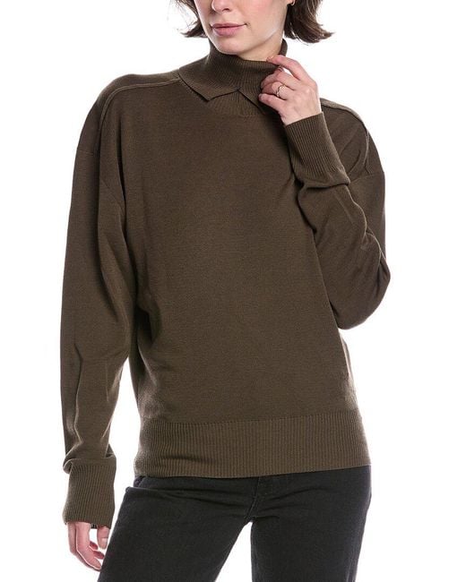 Burberry Brown Wool Sweater