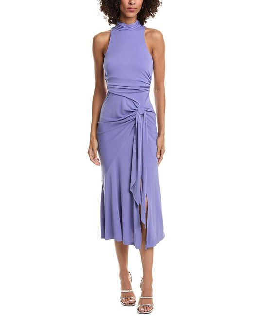 Cinq À Sept Purple Rori Maxi Dress