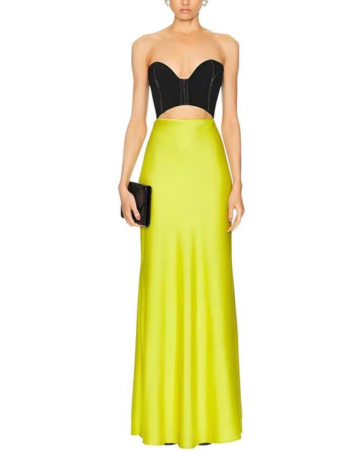 CAMILA BLANCO Yellow Maxi Dress