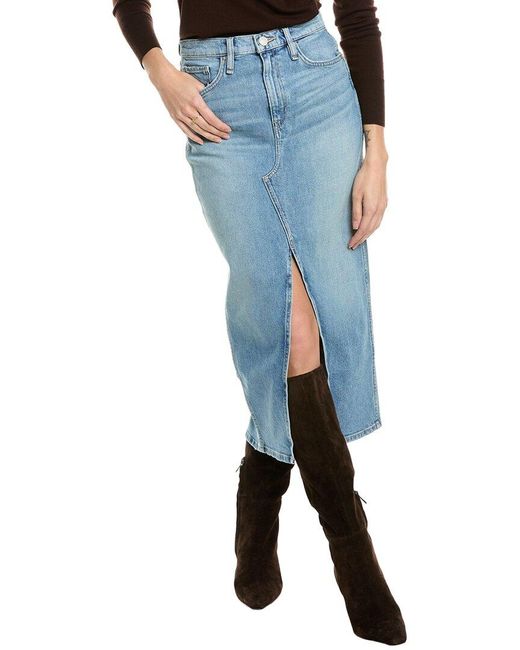Hudson Blue Reconstructed Midi Skirt