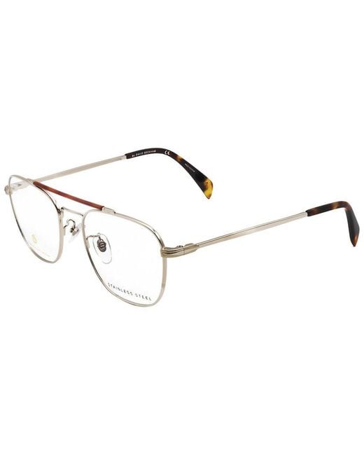 David Beckham Metallic 52Mm Optical Frames