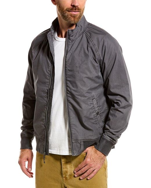 Faherty Cotton Cooper Tanker Jacket in Grey (Gray) for Men - Save 1% | Lyst