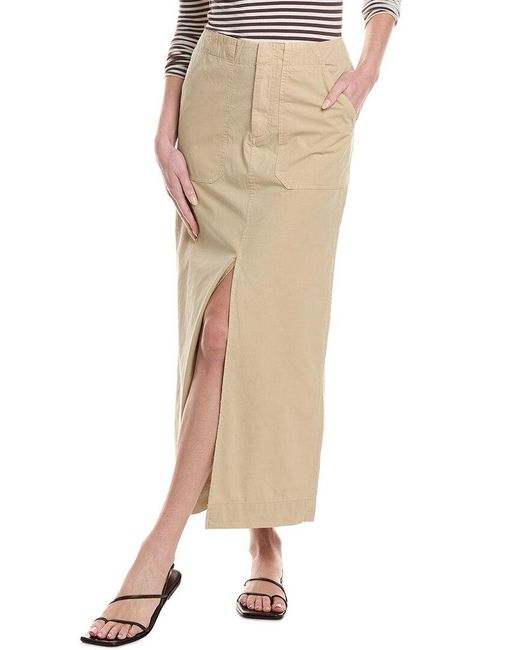 Rag & Bone Natural Leyton Maxi Skirt
