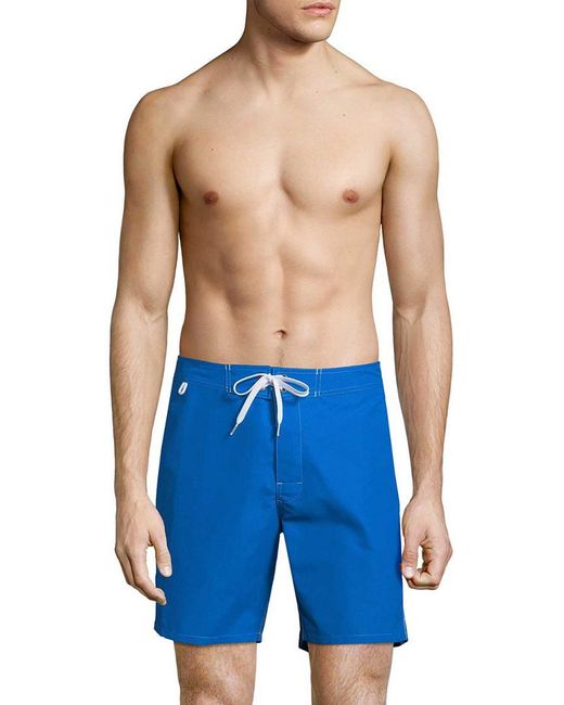 Sundek Blue 17 Solid Boardshort for men