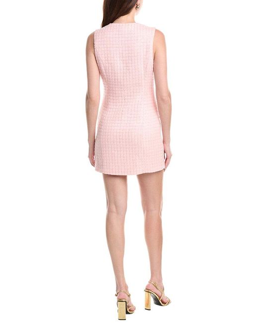 Endless Rose Pink Sequin Novelty Sheath Dress