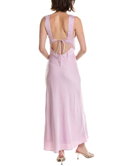 Nia Pink Rosario Maxi Dress